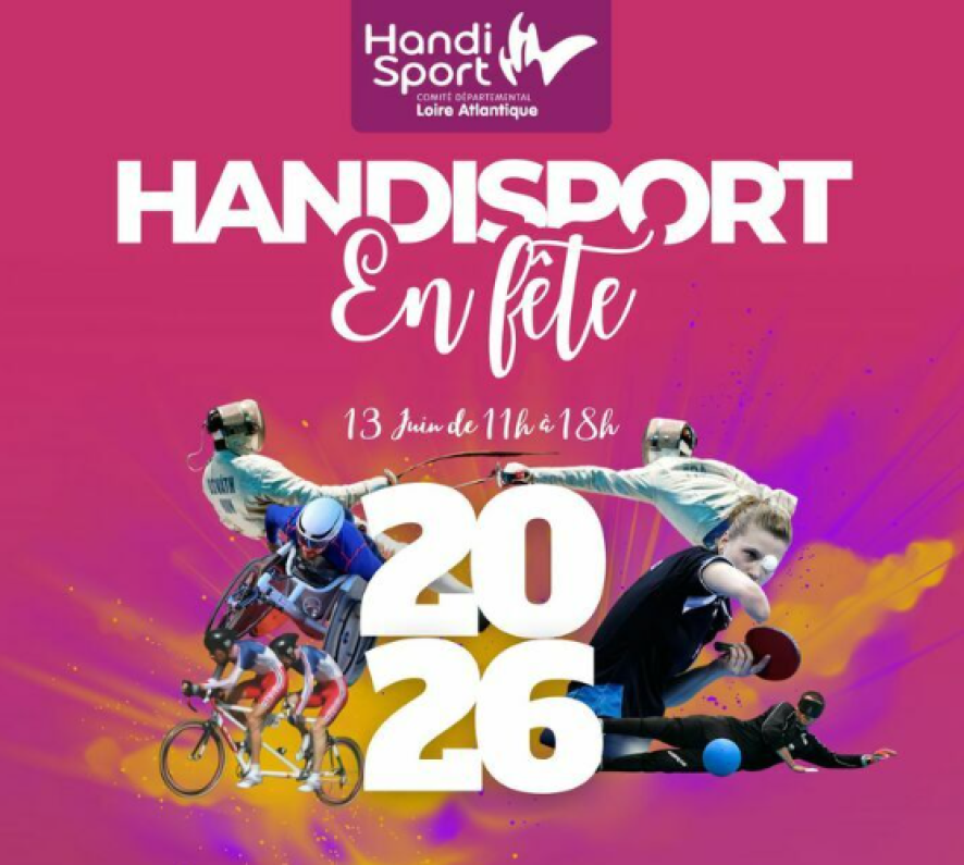 affiche avec plusieurs discipline handisport